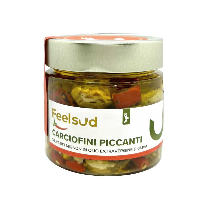 Carciofini Selvatici Piccanti Mignon in olio extravergine d'oliva